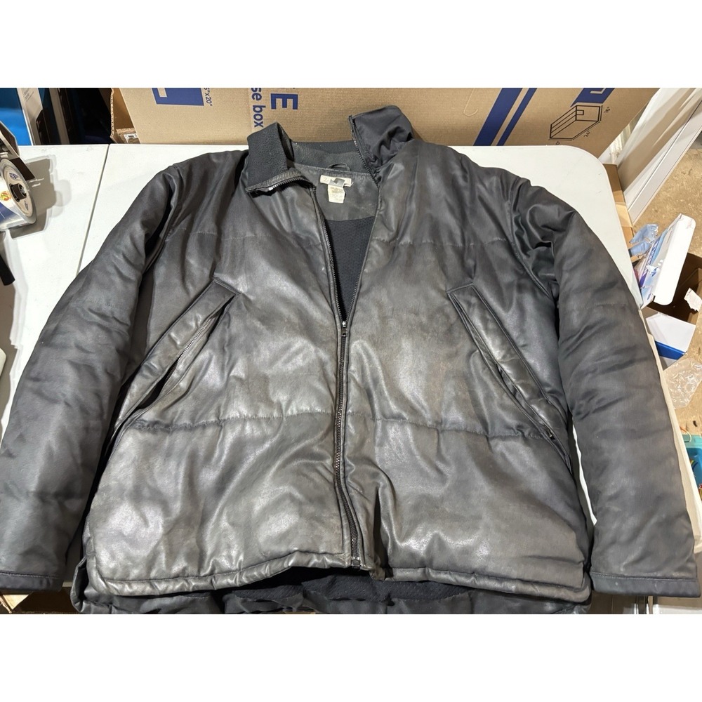 Zegna Sport Black Lined Coat Size XL - Picture 2 of 14